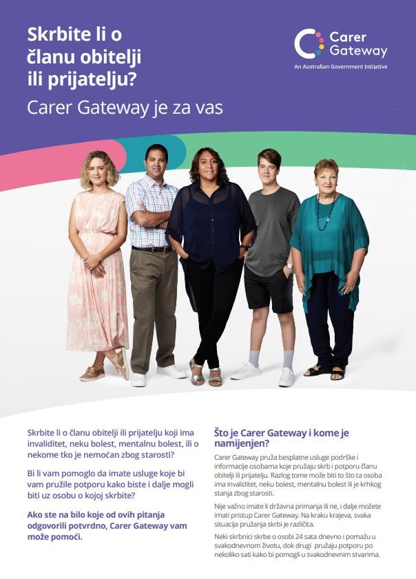 Factsheets - Carer Gateway Cover Image