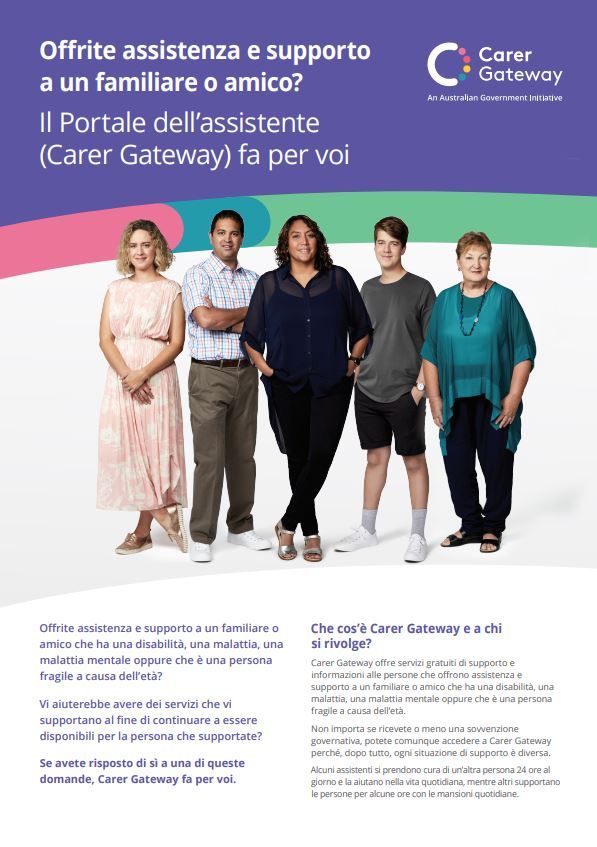 Factsheets - Carer Gateway Cover Image